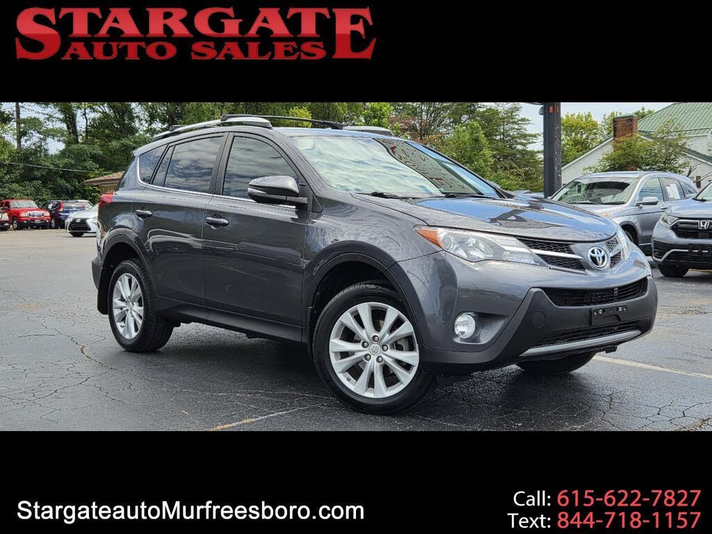 Gray 2015 Toyota RAV4 SUV / Crossover Front-Wheel Drive Automatic