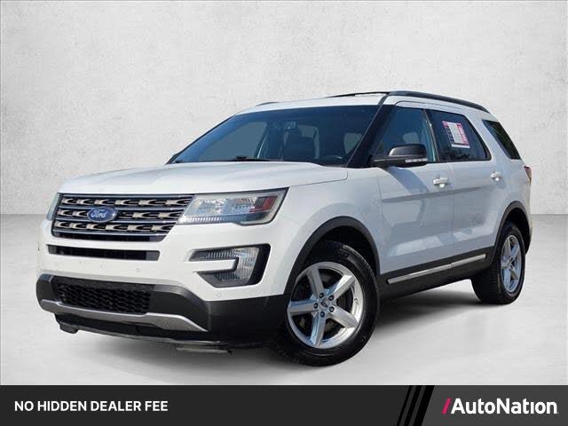 Oxford White 2016 Ford Explorer SUV / Crossover All-Wheel Drive 6-Speed Automatic