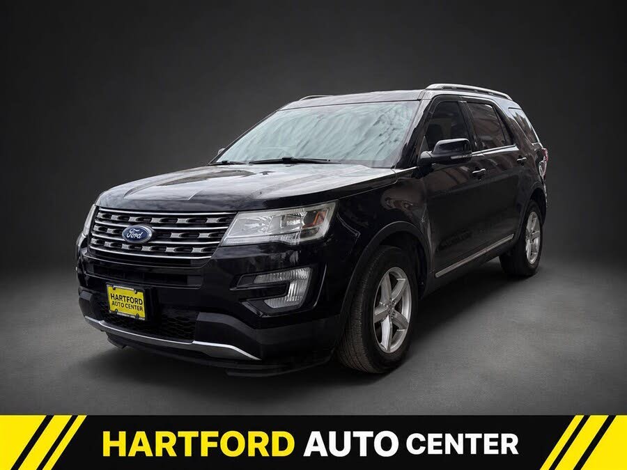 Black 2017 Ford Explorer SUV / Crossover All-Wheel Drive Automatic
