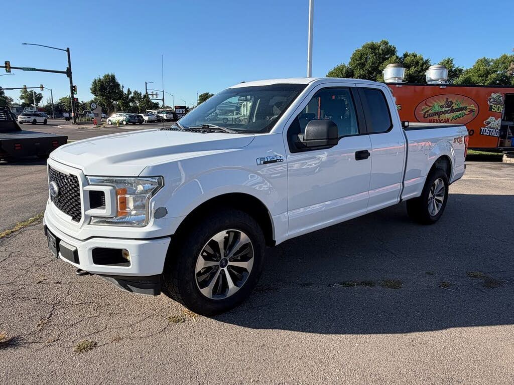 White 2018 Ford F-150 Pickup Truck Four-Wheel Drive 6-Speed Automatic