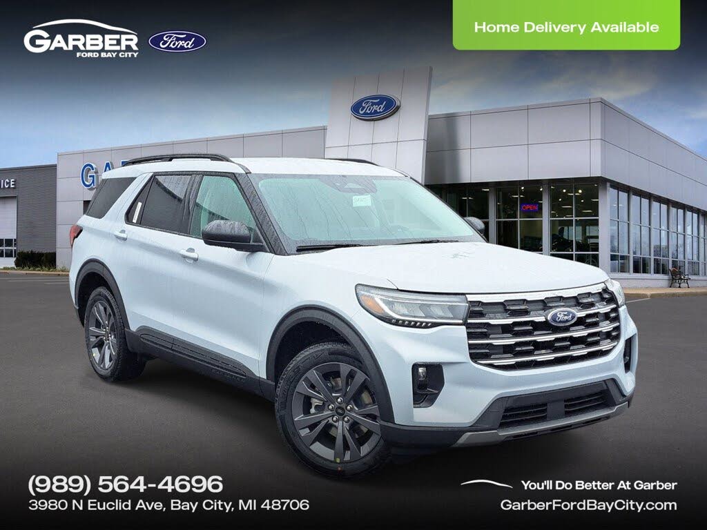 White 2026 Ford Explorer SUV / Crossover All-Wheel Drive Automatic