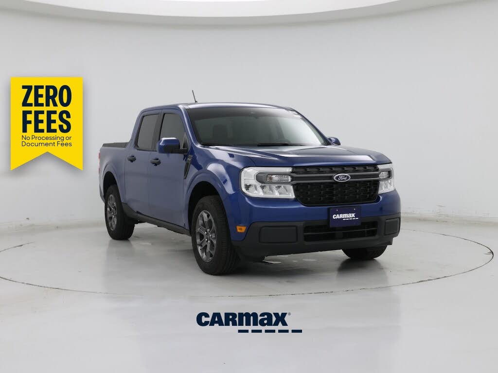 Blue 2023 Ford Maverick Pickup Truck Front-Wheel Drive Automatic