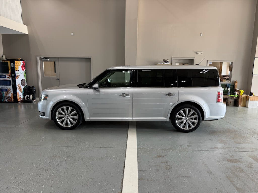 Ingot Silver Metallic 2018 Ford Flex SUV / Crossover All-Wheel Drive 6-Speed Automatic