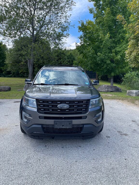Gray 2016 Ford Explorer SUV / Crossover All-Wheel Drive Automatic