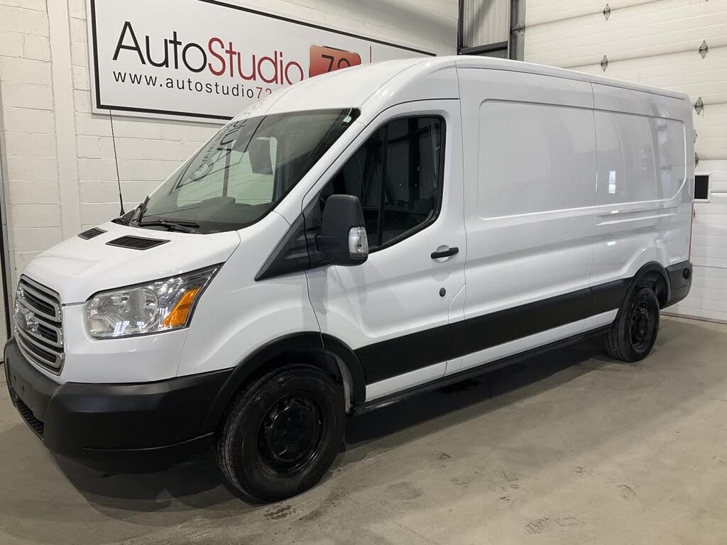 White 2019 Ford Transit Cargo Van Rear-Wheel Drive Automatic
