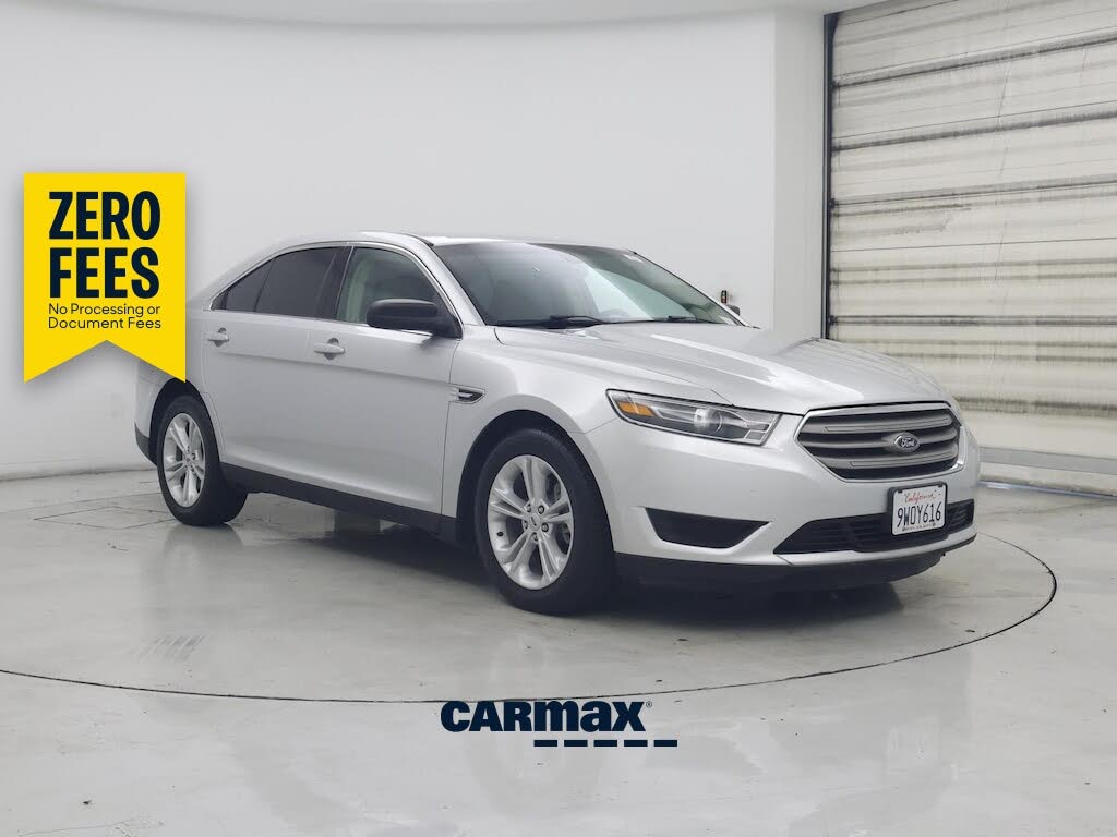 Silver 2016 Ford Taurus Sedan Front-Wheel Drive Automatic