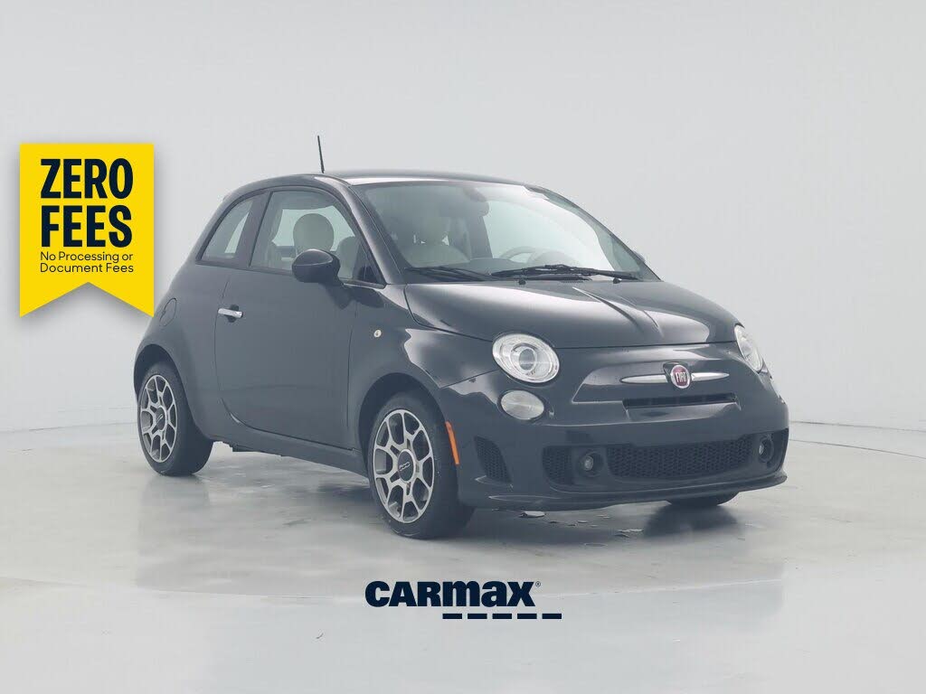 Gray 2018 FIAT 500 Hatchback Front-Wheel Drive Automatic