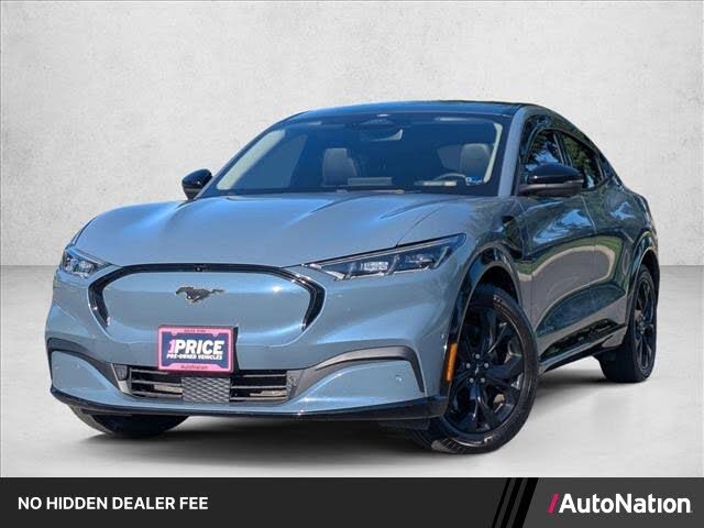 Vapor Blue Metallic 2023 Ford Mustang Mach-E SUV / Crossover All-Wheel Drive 1-Speed Automatic