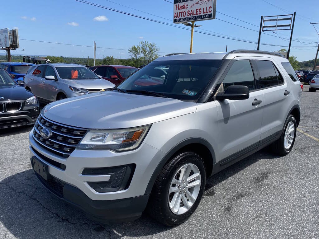 Silver 2017 Ford Explorer SUV / Crossover All-Wheel Drive 6-Speed Automatic