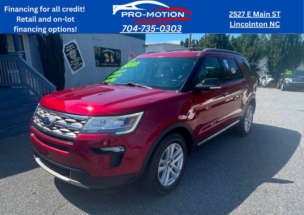  2018 Ford Explorer XLT   