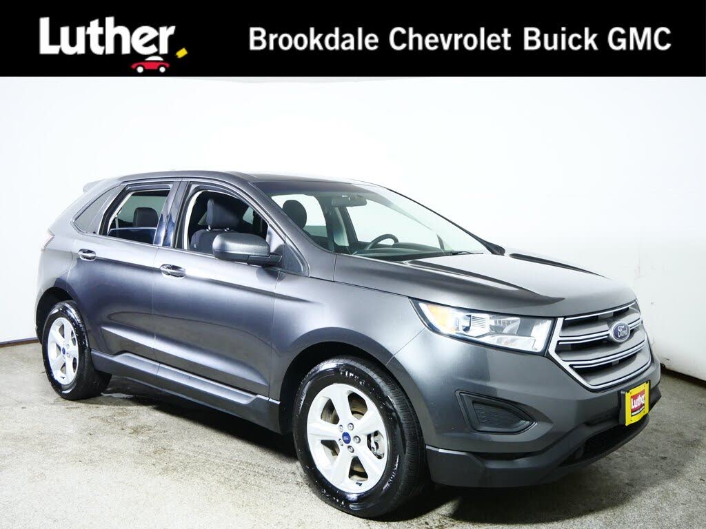 Gray 2017 Ford Edge SUV / Crossover All-Wheel Drive Automatic