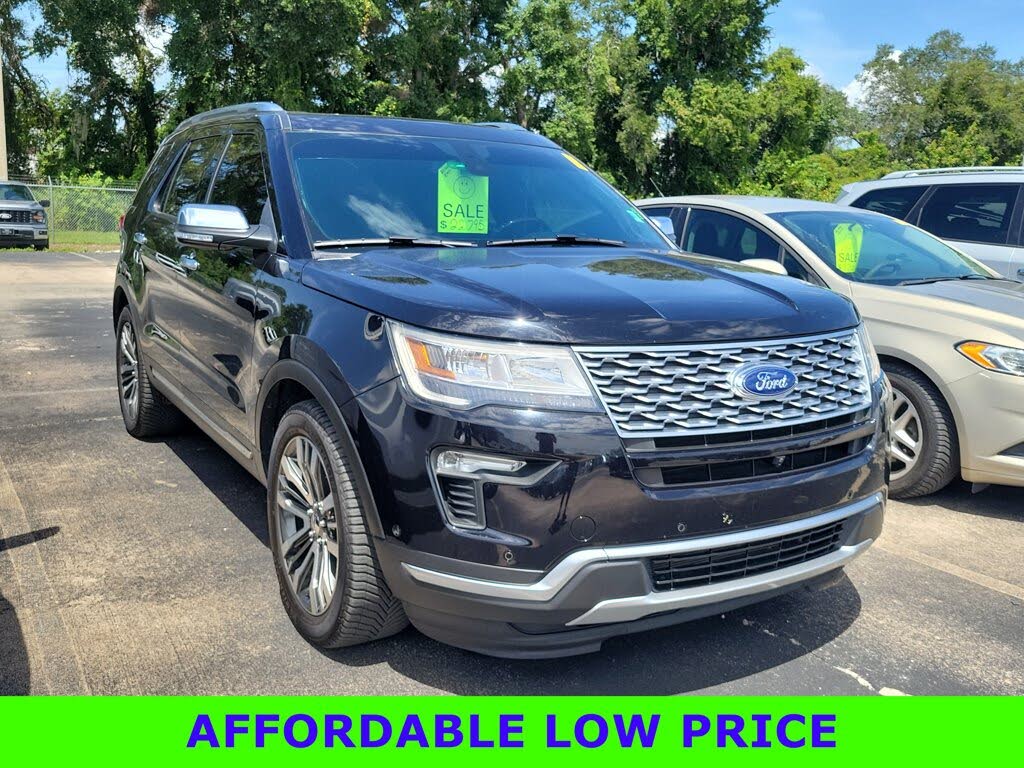 Black 2019 Ford Explorer SUV / Crossover All-Wheel Drive Automatic