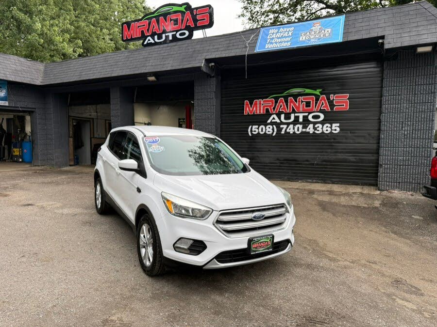 Oxford White 2017 Ford Escape SUV / Crossover All-Wheel Drive Automatic