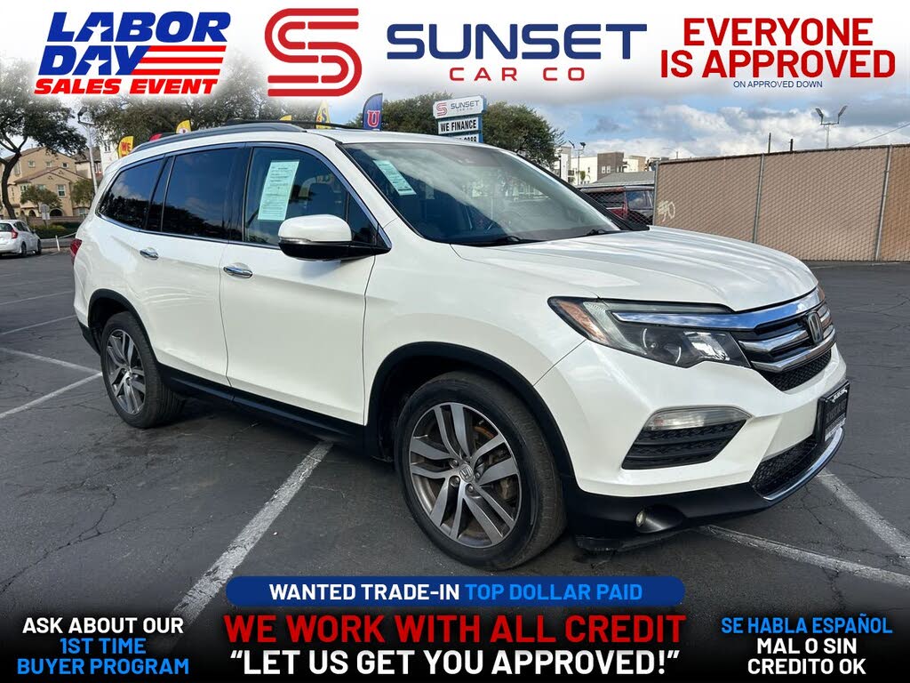 White 2016 Honda Pilot SUV / Crossover All-Wheel Drive 9-Speed Automatic