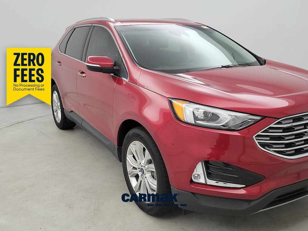 Red 2020 Ford Edge SUV / Crossover Front-Wheel Drive Automatic