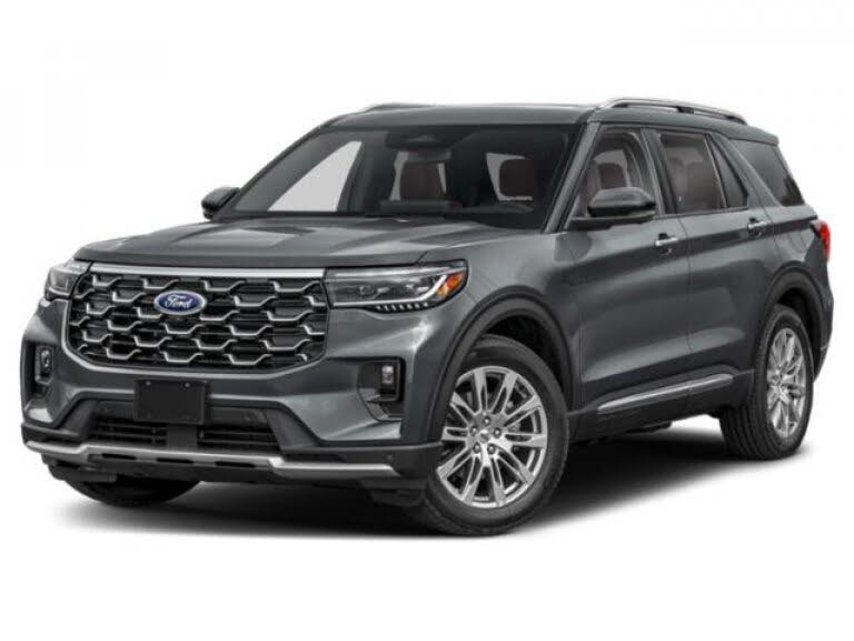 Red 2025 Ford Explorer SUV / Crossover All-Wheel Drive Automatic