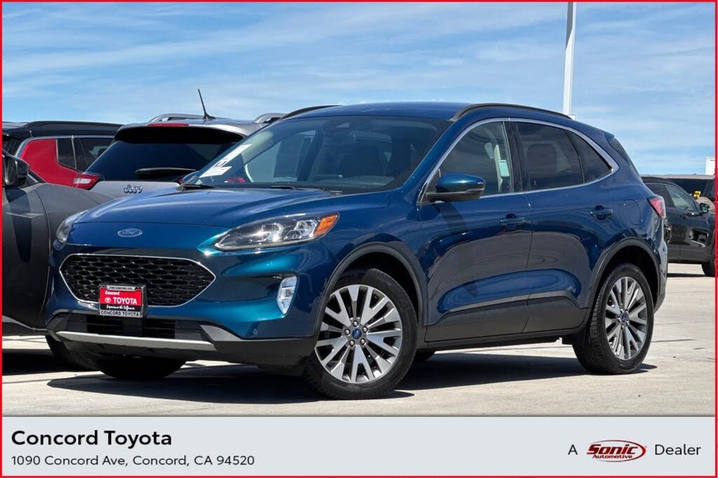 Blue 2020 Ford Escape SUV / Crossover All-Wheel Drive Automatic