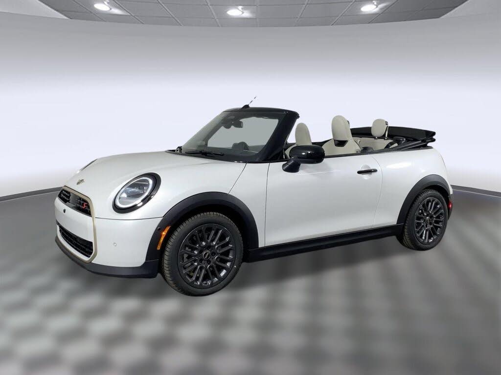 White 2026 MINI Cooper Convertible Front-Wheel Drive Automatic