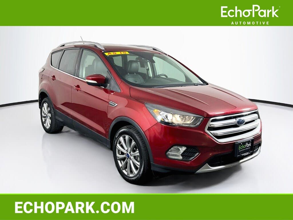 Red 2017 Ford Escape SUV / Crossover Front-Wheel Drive Automatic
