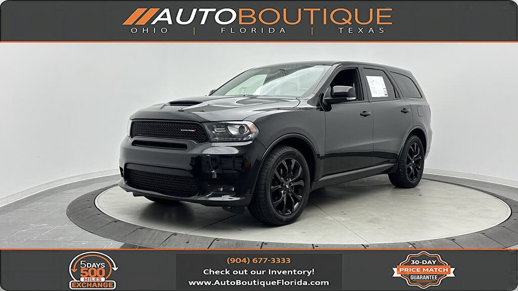 Black 2019 Dodge Durango SUV / Crossover Rear-Wheel Drive Automatic