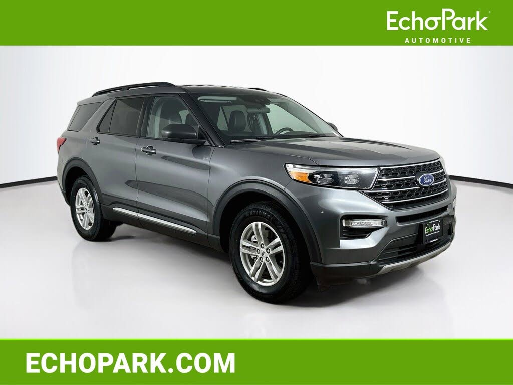 Gray 2024 Ford Explorer SUV / Crossover All-Wheel Drive Automatic