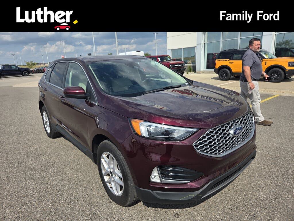 Red 2023 Ford Edge SUV / Crossover All-Wheel Drive Automatic