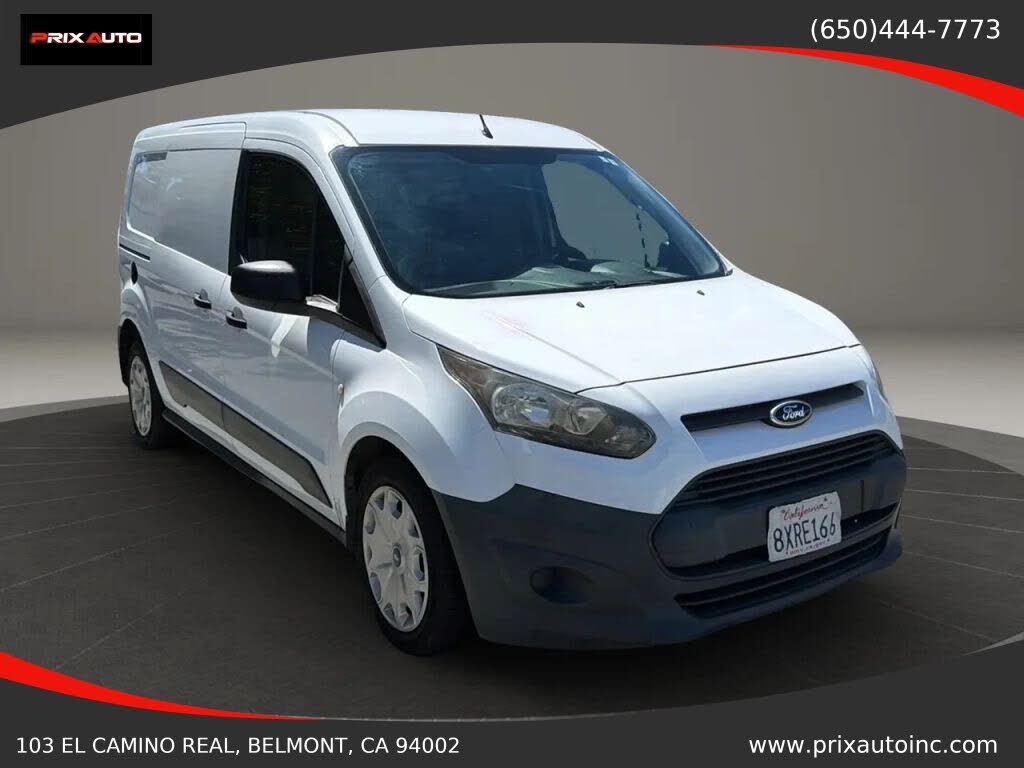 White 2016 Ford Transit Connect Van Front-Wheel Drive 6-Speed Automatic