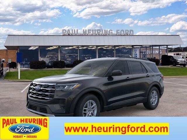 Agate Black Metallic 2026 Ford Explorer SUV / Crossover All-Wheel Drive Automatic
