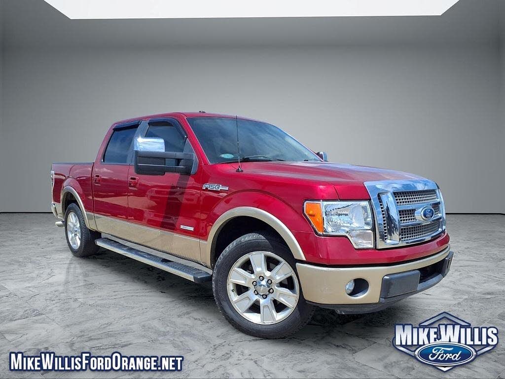 Red Candy Metallic Tinted Clearcoat 2011 Ford F-150 Pickup Truck 4X2 6-Speed Automatic