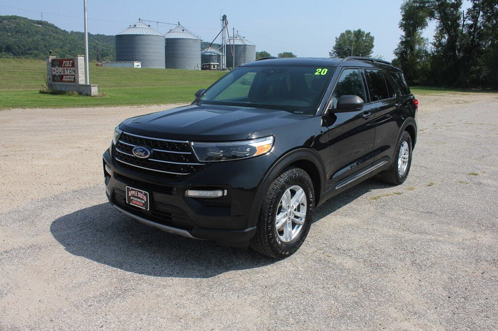 Black 2020 Ford Explorer SUV / Crossover All-Wheel Drive Automatic