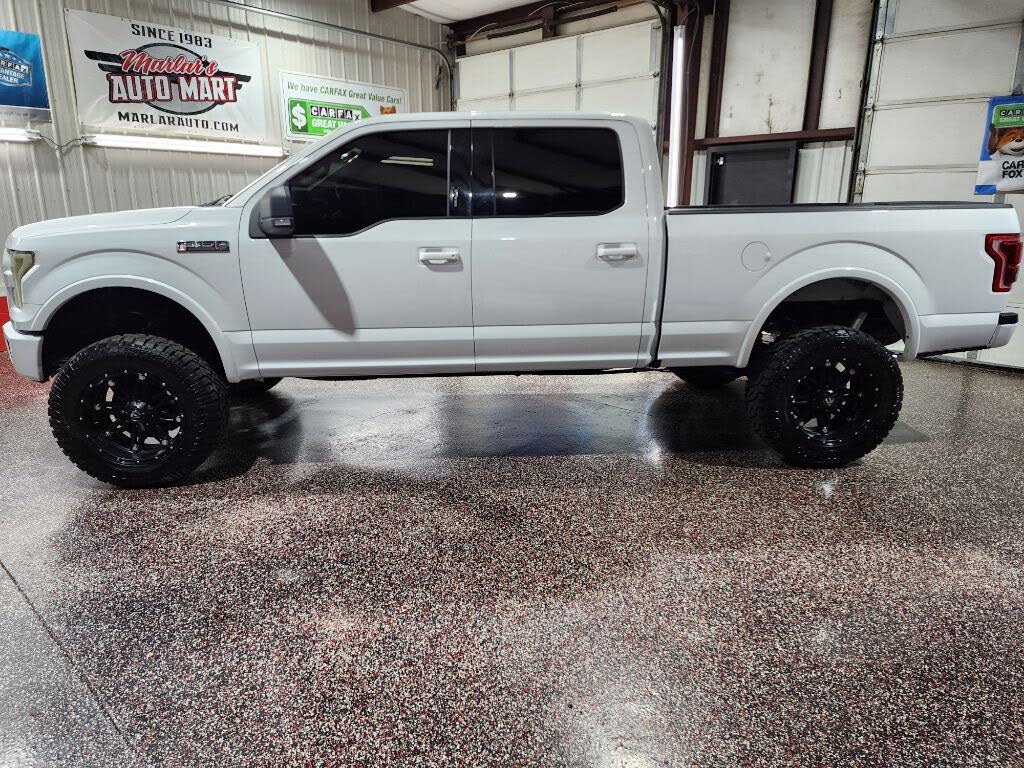 White 2015 Ford F-150 Pickup Truck  Automatic