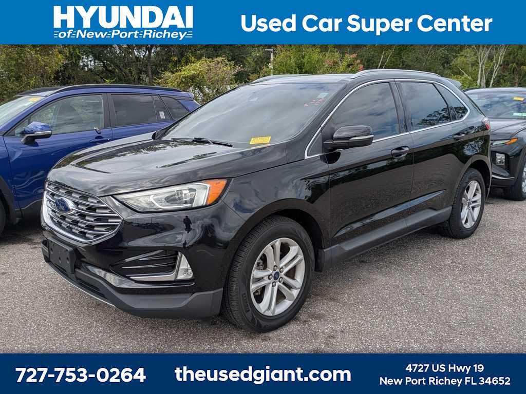 Agate Black Metallic 2019 Ford Edge SUV / Crossover Front-Wheel Drive 8-Speed Automatic