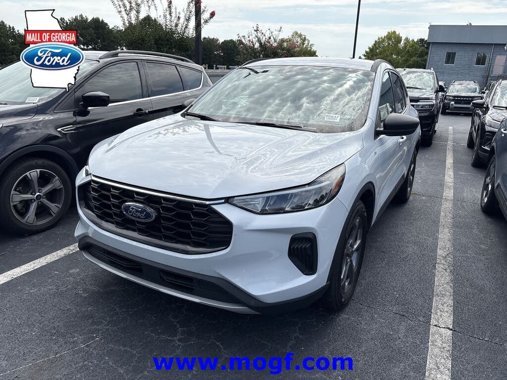 Silver Metallic 2025 Ford Escape SUV / Crossover Front-Wheel Drive 8-Speed Automatic