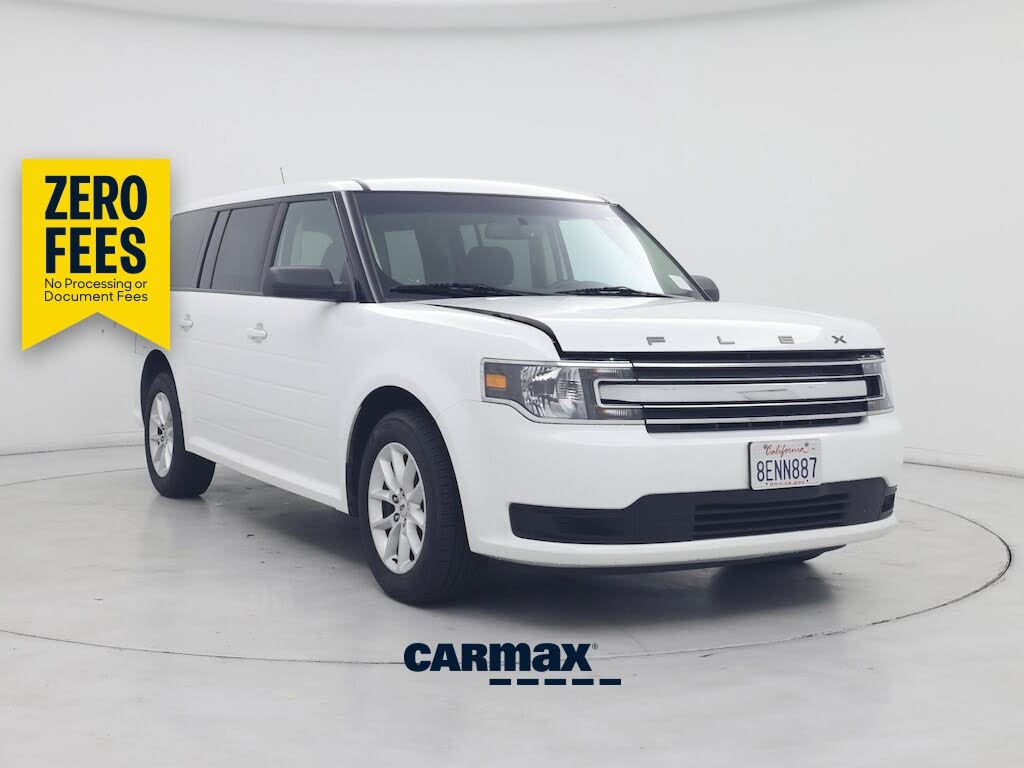White 2018 Ford Flex SUV / Crossover Front-Wheel Drive Automatic