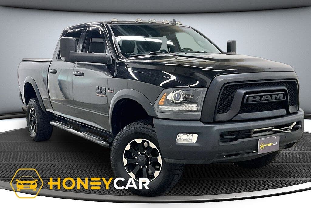 Brilliant Black Crystal Pearlcoat 2017 RAM 2500 Pickup Truck Four-Wheel Drive 6-Speed Automatic