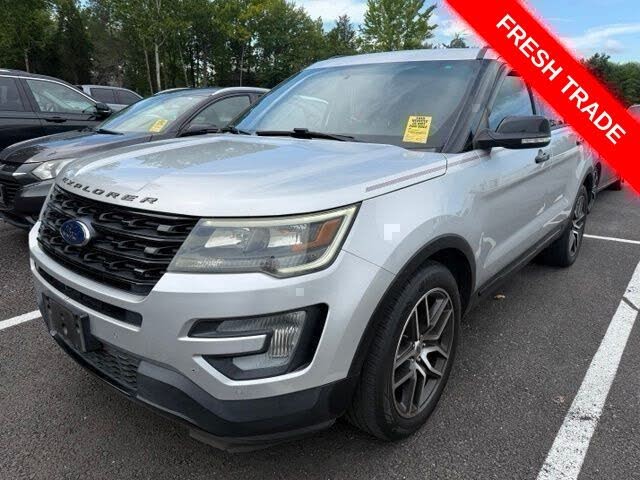 Ingot Silver Metallic 2016 Ford Explorer SUV / Crossover All-Wheel Drive 6-Speed Automatic