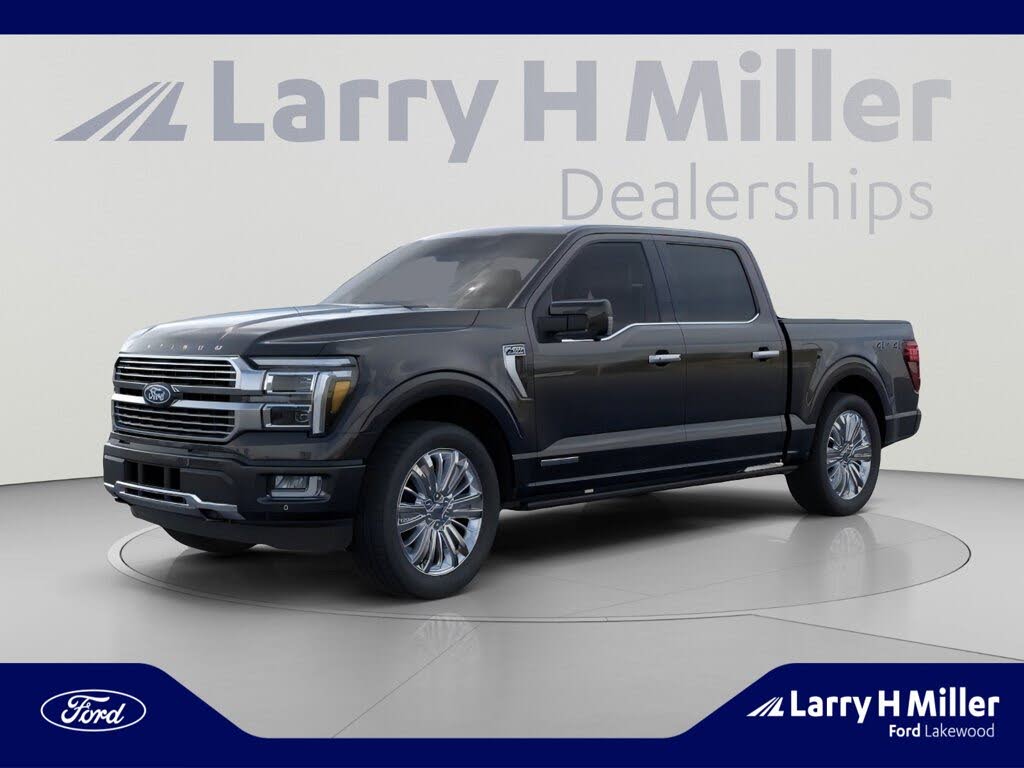 Black 2026 Ford F-150 Pickup Truck Four-Wheel Drive Automatic