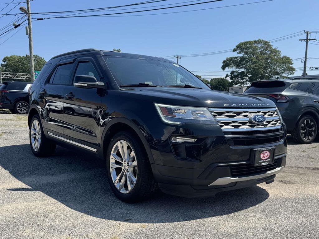 Shadow Black 2018 Ford Explorer SUV / Crossover All-Wheel Drive 6-Speed Automatic