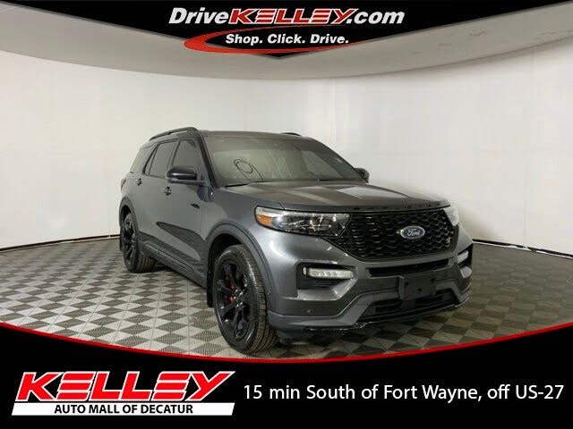 Gray (Magnetic Metallic) 2020 Ford Explorer SUV / Crossover All-Wheel Drive Automatic
