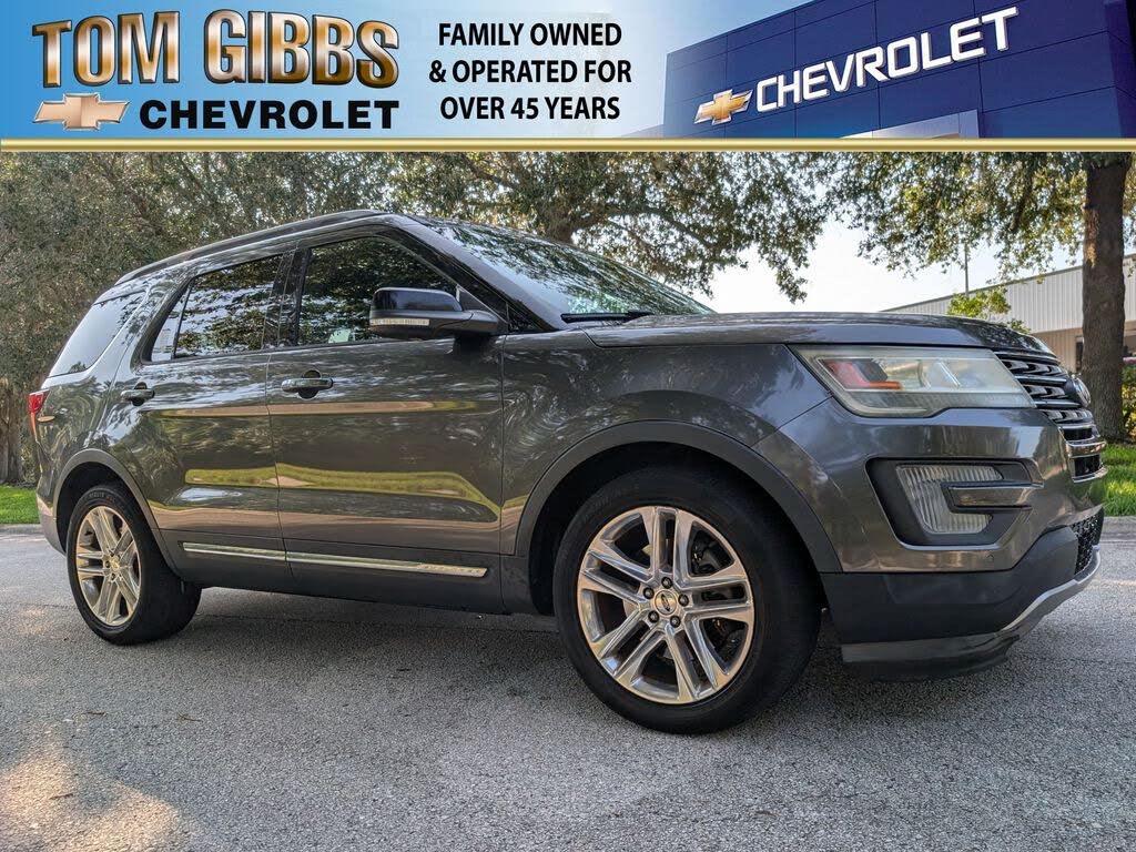 Gray (Magnetic) 2016 Ford Explorer SUV / Crossover Front-Wheel Drive 6-Speed Automatic