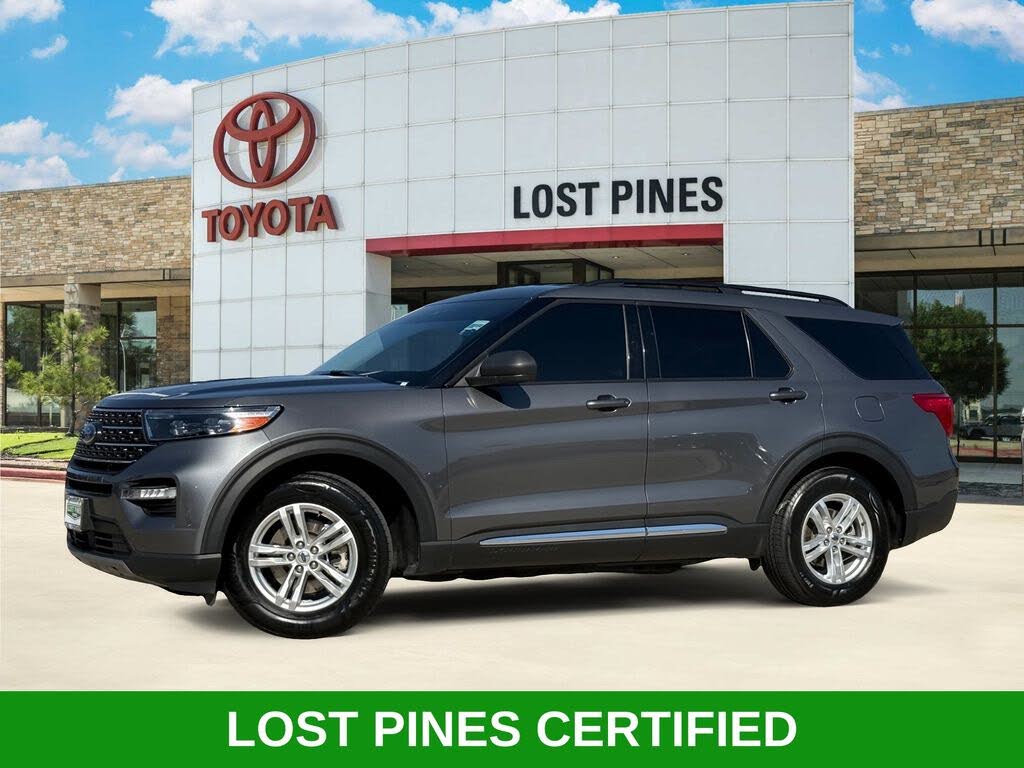 Carbonized Gray Metallic 2023 Ford Explorer SUV / Crossover Rear-Wheel Drive Automatic