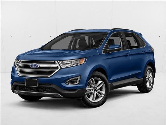 Lightning Blue Metallic 2018 Ford Edge SUV / Crossover Front-Wheel Drive 6-Speed Automatic