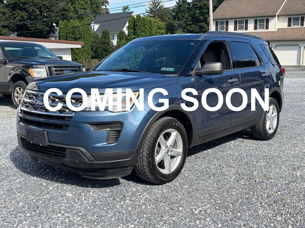 Blue 2019 Ford Explorer SUV / Crossover All-Wheel Drive 6-Speed Automatic