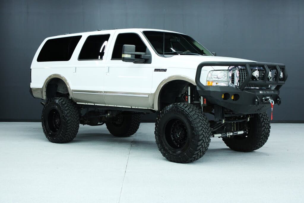 White 2002 Ford Excursion SUV / Crossover Four-Wheel Drive Automatic
