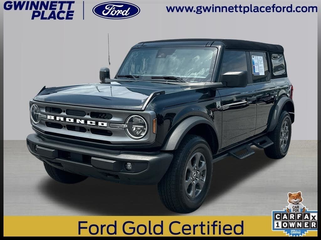 Shadow Black 2024 Ford Bronco SUV / Crossover Four-Wheel Drive Automatic