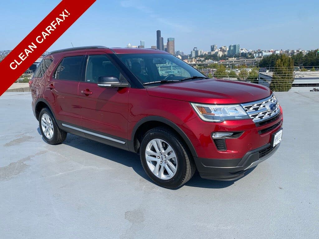 Ruby Red Metallic 2018 Ford Explorer SUV / Crossover All-Wheel Drive 6-Speed Automatic