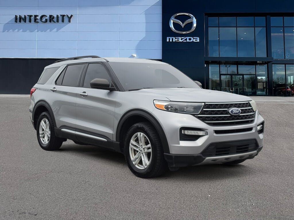 Silver 2020 Ford Explorer SUV / Crossover All-Wheel Drive Automatic