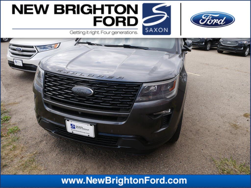 Gray 2019 Ford Explorer SUV / Crossover All-Wheel Drive Automatic