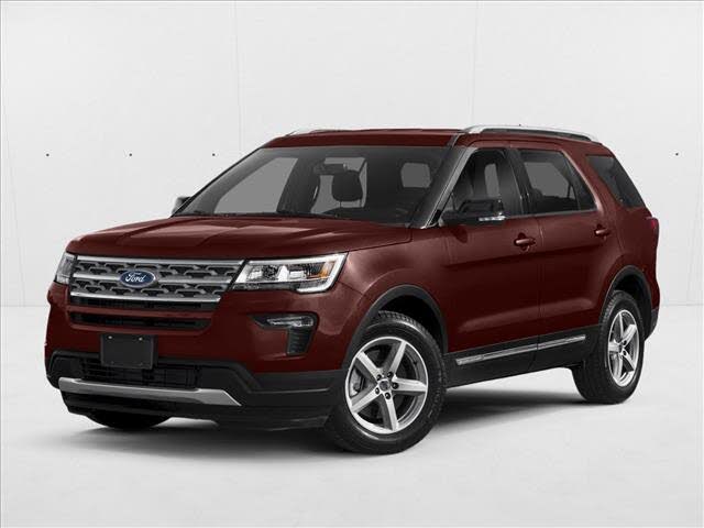 Cinnamon Glaze Metallic 2018 Ford Explorer SUV / Crossover Front-Wheel Drive 6-Speed Automatic