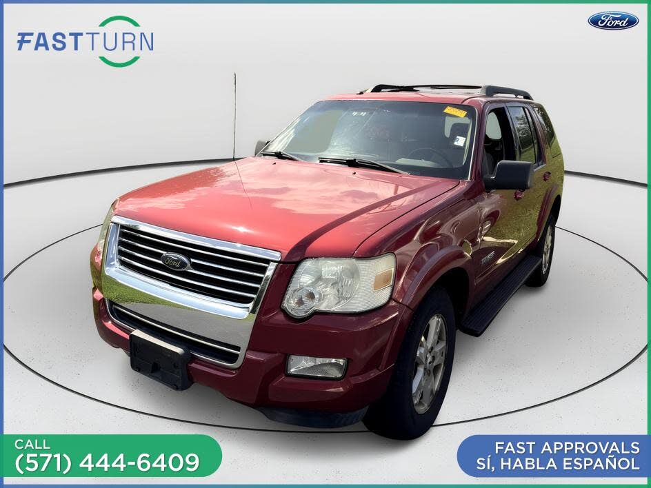 Red (Maroon) 2008 Ford Explorer SUV / Crossover Four-Wheel Drive Automatic